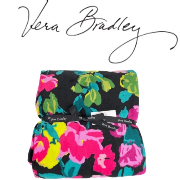 Vera Bradley Bedding Vera Bradleynew Hilo Meadow Throw Blanket